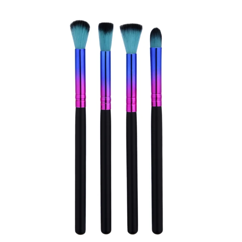 

Makeup Brushes Set 4 pcs Tools Powder Foundation Eye Lip Concealer Face colorful Brush Kit Maquiagem Cosmetic Tool 614 614 X2