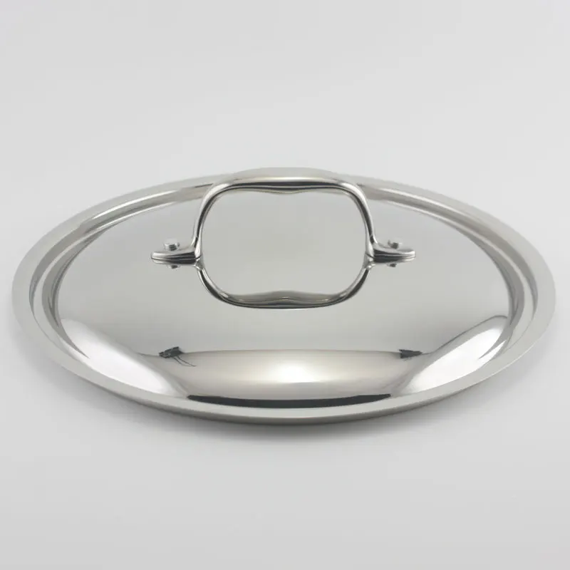 

24cm 18/10 Stainless Steel Pot and Pan Cover Mirror Finish Stainless Steel lid