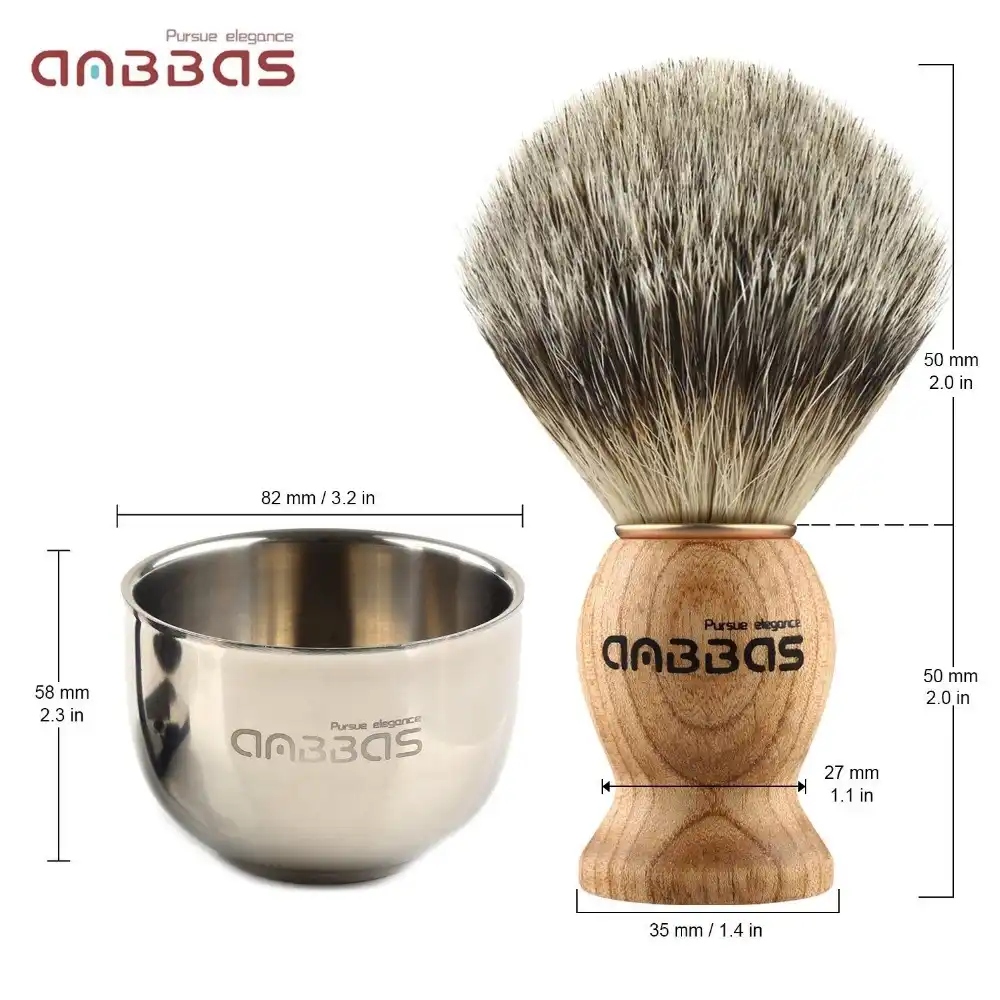 anbbas shaving and grooming set
