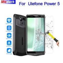 Mcdark 9H vidrio templado para Ulefone Power 5 película protectora de pantalla para Ulefone Power 5 película de vidrio de la cubierta del teléfono
