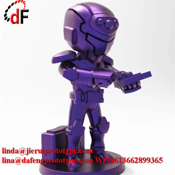 Высокое качество китайский производитель sla 3d печать 3d принтер быстрое прототипирование видео тема персонажа мультфильма на заказ
