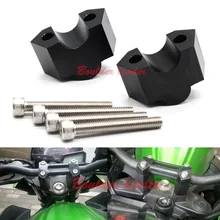 Мотоциклетный руль велосипеда стоячий зажим Продлить адаптер для KAWASAKI Z250 2012-2013 Z300 Z800- 2013