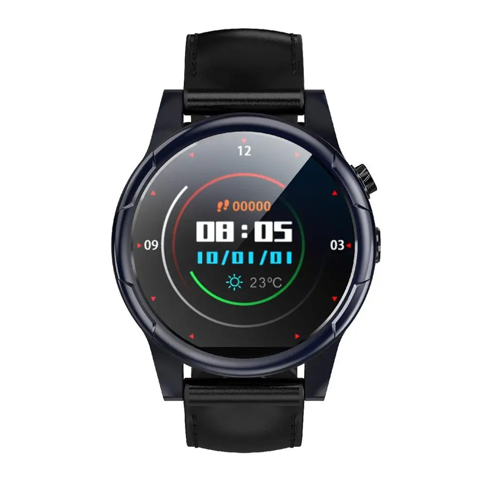 Лучшие продажи часы Спорт фитнес трекер частота сердечных сокращений GPS 2MP камера для Android Amazfit Bip часы Интерактивная музыка Smartwatch# F - Цвет: Black