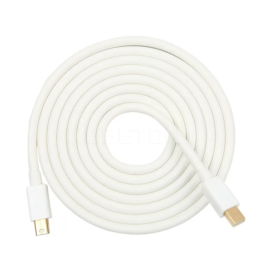 Новейший 1 8 м Mini DisplayPort для Dispalyport Male удлинитель thunderbolt кабель DP Для адаптер ПК