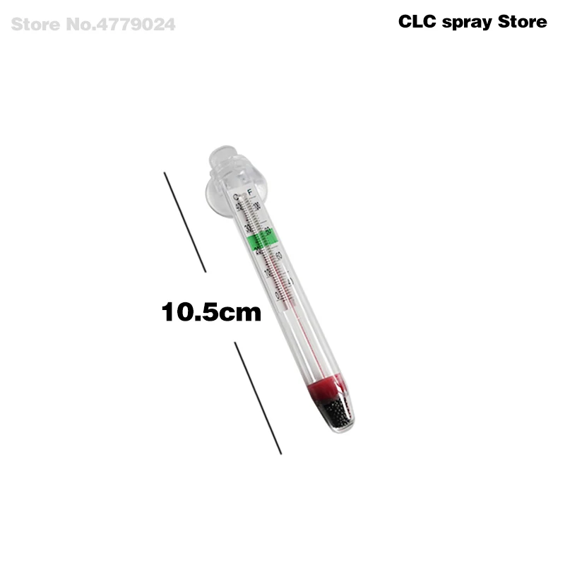 5 Тип термометр погружной аквариум термометр для измерения температуры воды, водонепроницаемая присоска Полезная GlassTube