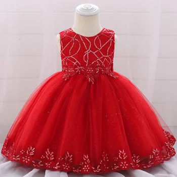 

2020 Summer Clothes Newborn Gowns 1st Birthday Christening Dress For Baby Girl Dresses Party Princess Baby Girl Dress 1 Year