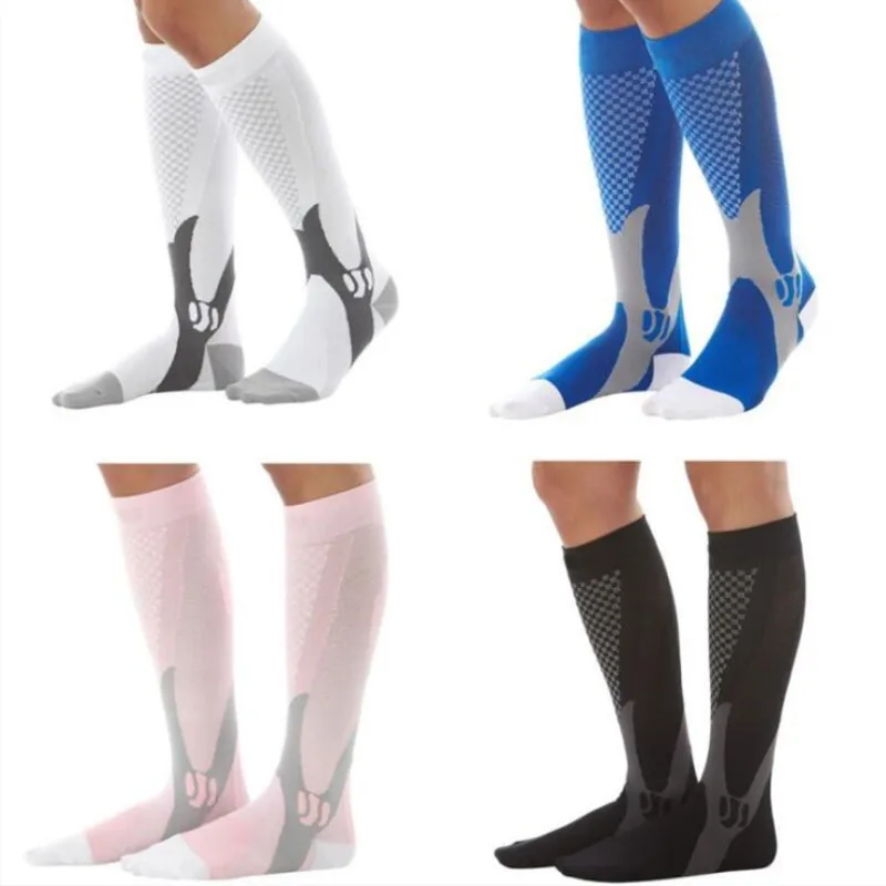 

Men Women Unisex Leg Support Stretch Outdoor Sport Socks Knee High Compression Socks Running Cycling Long Socks