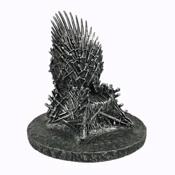 17cm Game Of Thrones Action Figure Toys Sword Chair Model Toy Song Of Ice And Fire The Iron Throne Desk Christmas Gift