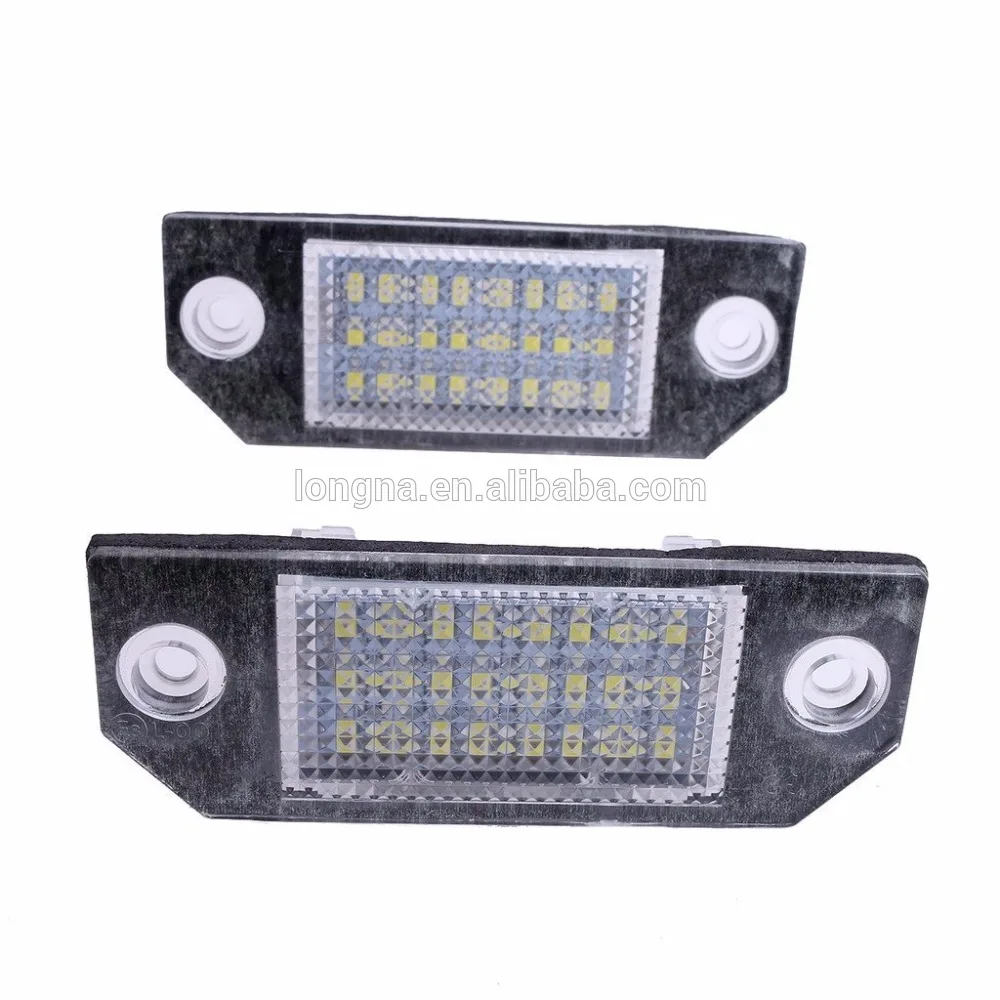 1 Pair 24 3528 SMD LED License Plate Light Lamp for Ford Fo cus MK2 03-08 | Автомобили и мотоциклы