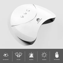 36 Вт Светодиодный свет ногти с uv-фильтром сушилка для маникюра с перчаткой гвоздь лампа для сушки гель-лака Гель-лак отверждения Smart фототерапии Клей для ногтей сушильная машина