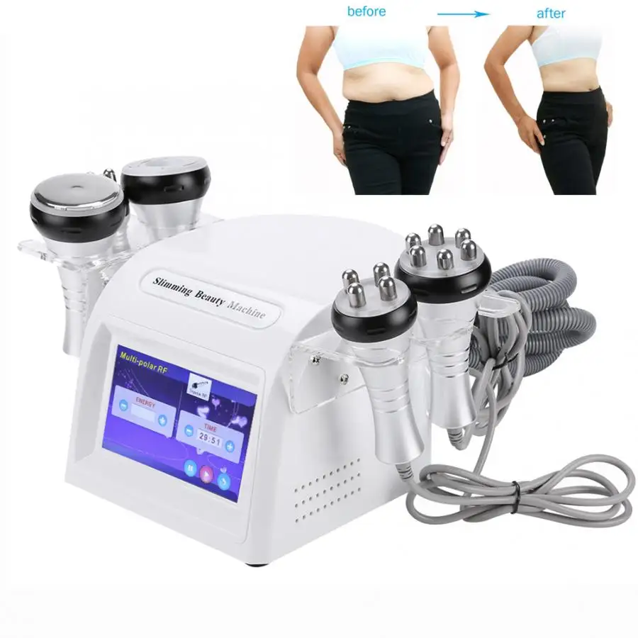 

5 In 1 Ultrasonic Cavitation Body Slimming Machine Anti Cellulite Dissolve Therapy Vacuum Fat Removal Machine RF Weight Fat Loss