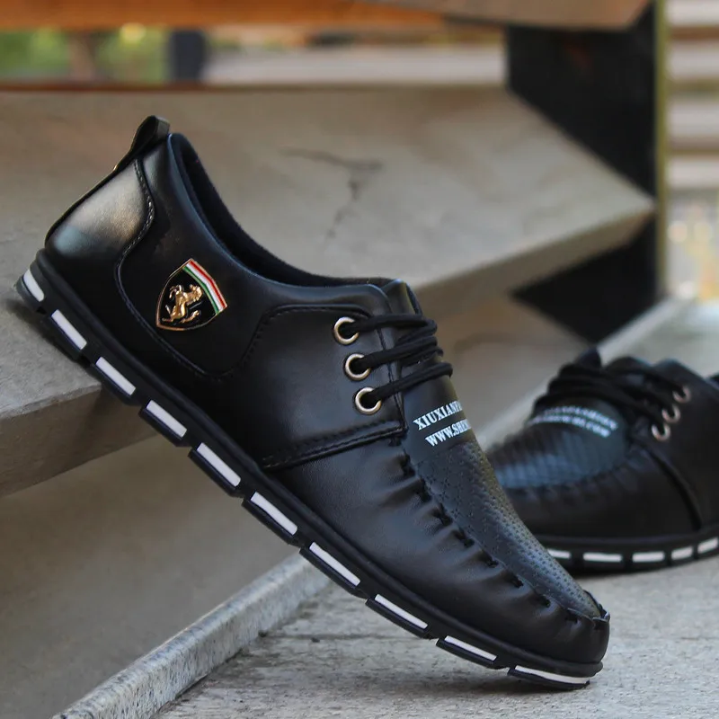 

AECBUY Men Shoes Leather Leather Shoes Men Men Dress Shoes Men Formal Oxfords Men Dress Shoes Genuine Leather Men ShoesNXXXTA