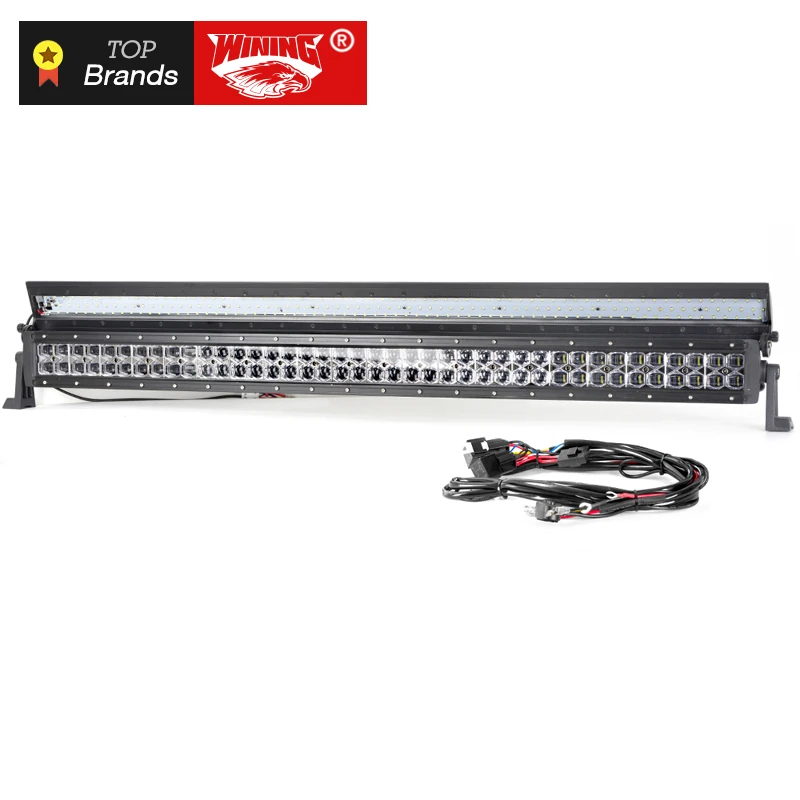 

Freeshipping NEW 6D led light bar 264W Flip cover Single Row led bar light for Wrangler JK TJ4x4 offroad Combo 6D work light bar