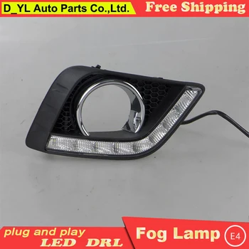 

Car styling For LIVINA LED DRL For Nissan LIVINA High brightness guide LED DRL led fog lamps daytime running lights