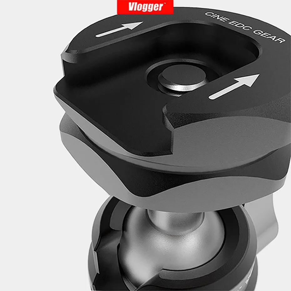 Vlogger мини шаровая Головка адаптер удлинитель микрофон штатив Gimbal стабилизатор аксессуар держатель для Nikon Canon sony DSLR камеры