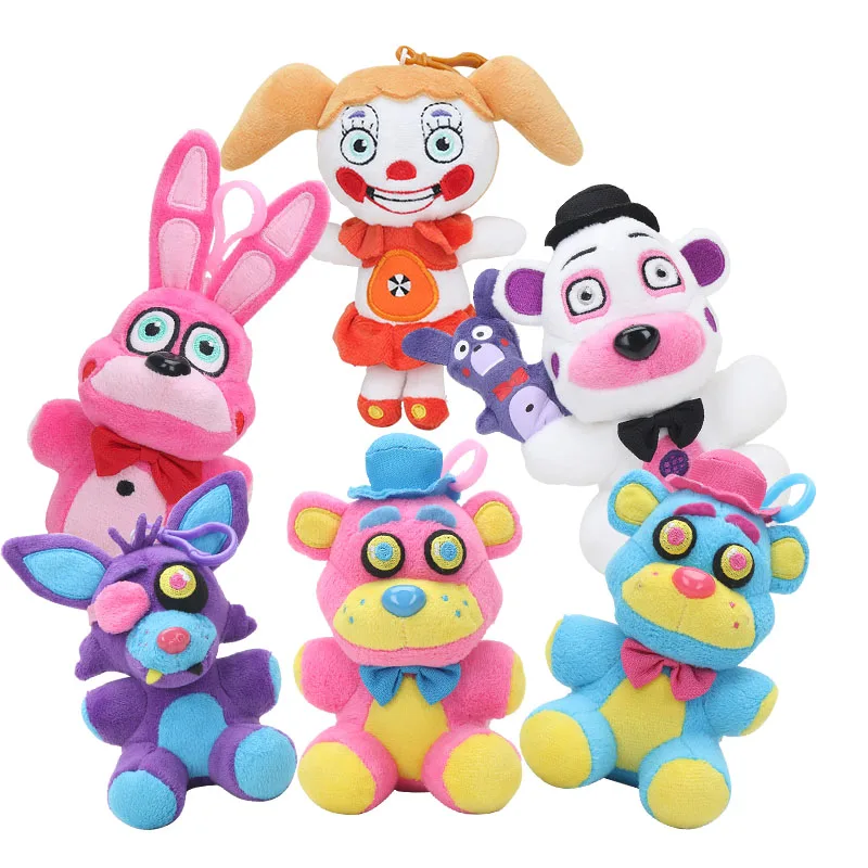 Новые Пять ночей у сестры Фредди Бонни Funtime лисица FNAF плюшевые подвески для