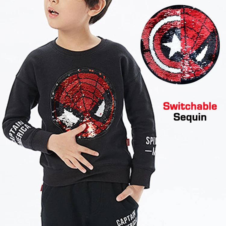 Spiderman sequin shirt Clearance
