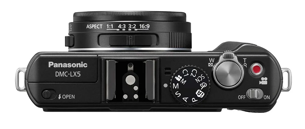  USEDPanasonic Lumix DMC-LX5 10.1 MP Digital Camera with 3.8x Optical Image Stabilized Zoom and 3.0-