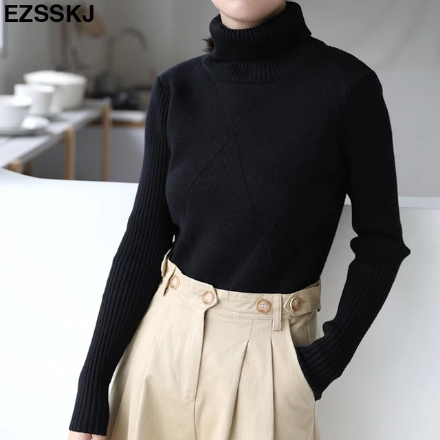 Szykowna jesienna zima gruby sweter swetry damskie z długim rękawem casual ciepły podstawowy sweter z golfem kobiece dzianinowe swetry top tanie i dobre opinie Ezsskj Cotton Kaszmiru Grube Kobiety Komputery dzianiny Pełna Stałe Brak REGULAR Na co dzień NONE Warm Sweater Fashion Szykowna jesienna zima gruby sweter swetry damskie z długim rękawem casual ciepły podstawowy sweter z golfem kobiece dzianinowe swetry top tanie i dobre opinie Ezsskj Cotton Kaszmiru Grube Kobiety Komputery dzianiny Pełna Stałe Brak REGULAR Na co dzień NONE Warm Sweater Fashion