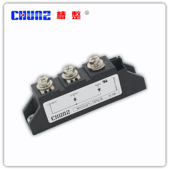 

[ZOB] RELAY IXYS type MDD21-16 - Chunshu rectifier module sales --10PCS/LOT