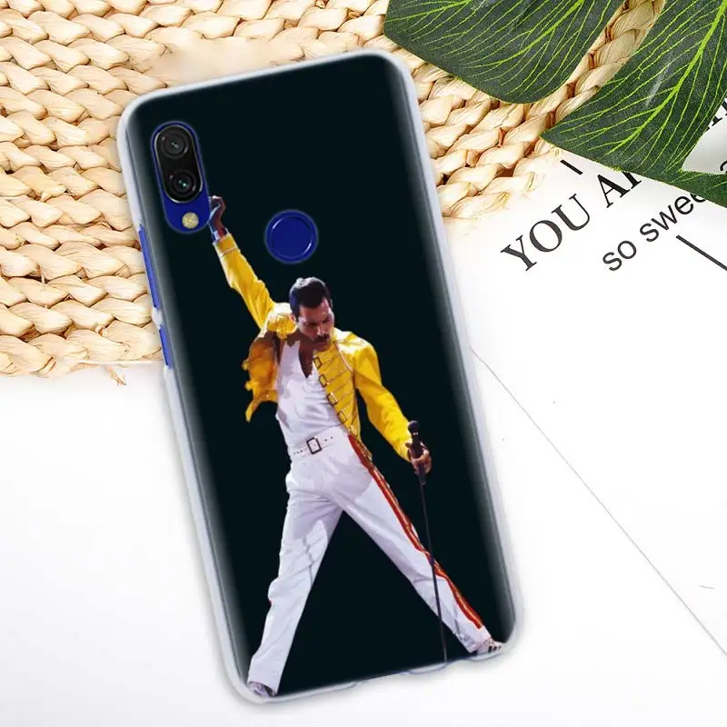 Чехол Freddie Mercury Band queen для Xiaomi Redmi Note 7 Pro 7 6 5 Plus 5A 6A 4X S2 GO Pocophone F1 чехол для телефона Coque