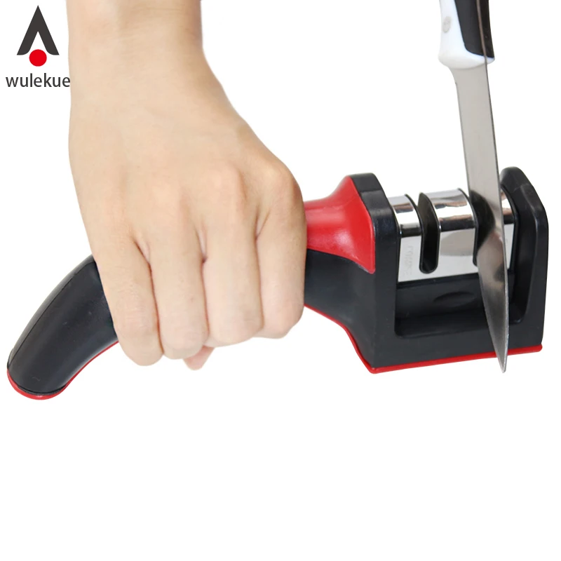 1PCS Home Utensils Gadgets Dining Cutlery Knife Accessories Kitchen Soft Grip Handle 2 Stage Professional Knife