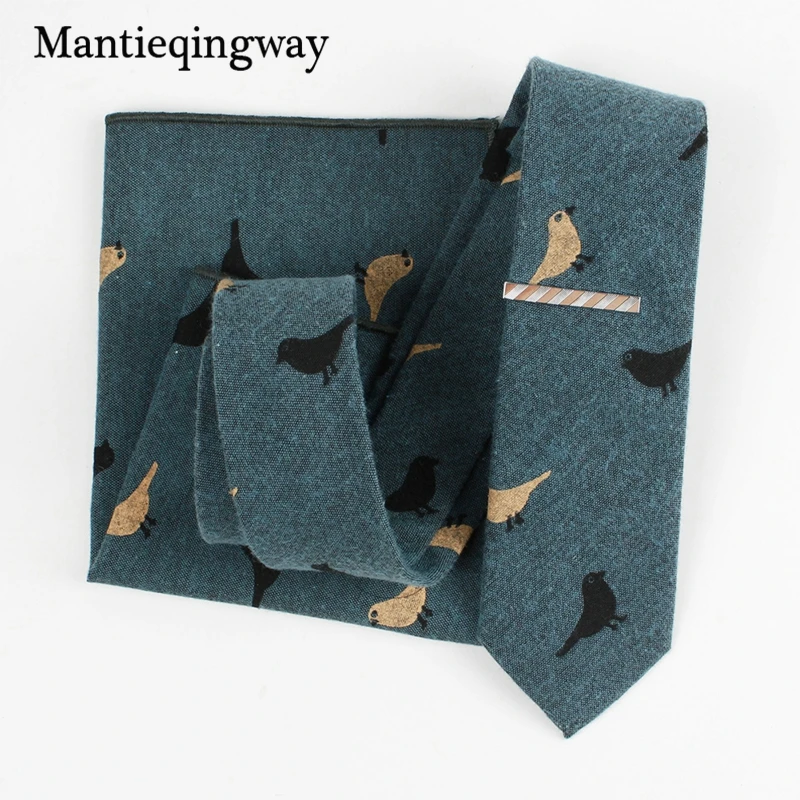 Mantieqingway мужской набор галстуков с коробкой хлопковые Галстуки Цветочные 24*24 см Модный мужской Карманный платок квадратное полотенце для сундуков Серебряный галстук зажимы