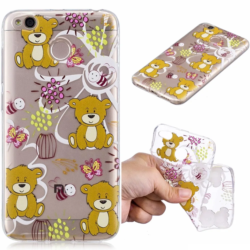 Phone case for xiaomi redmi note 5 soft TPU case for xiaomi redmi 4x 4A 5 5A 5X full cover case for redmi note 4x 5 5a   (22)
