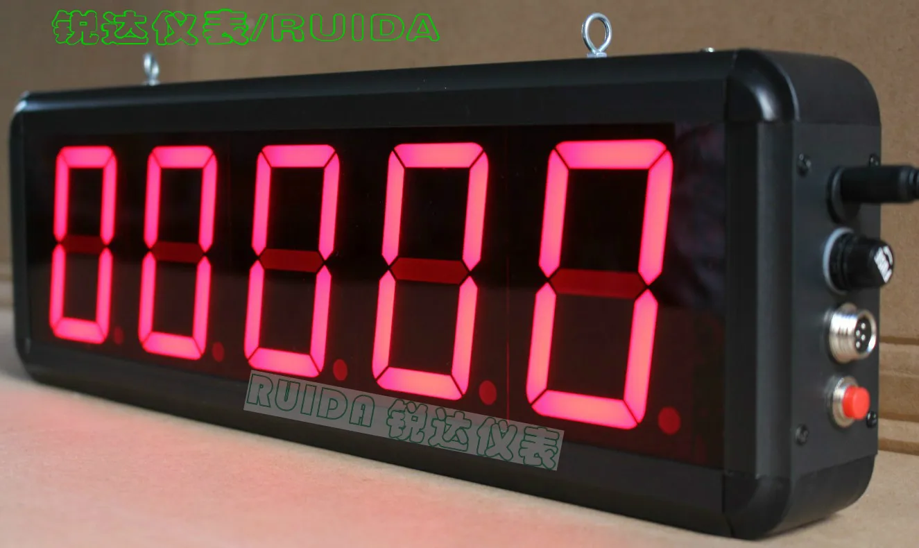 

Assembly line large-screen LED five digital display counting points device infrared induction automatic counter.