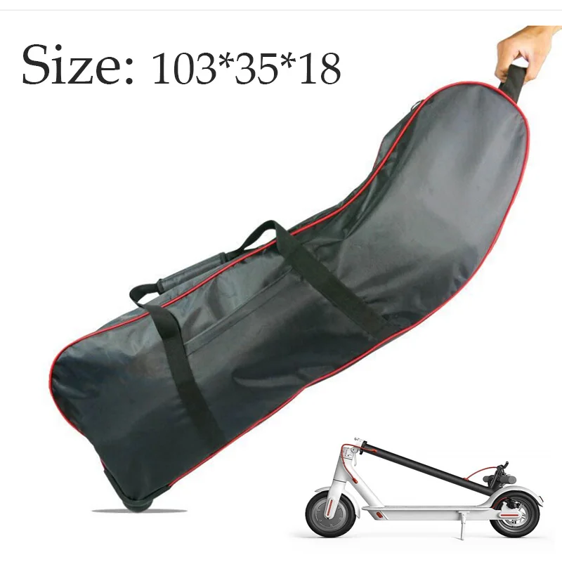 Portable Black Carry Bag For Xiaomi Mijia M365 Electric Scooter Backpack St H3Z6 