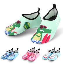 Летняя детская обувь для воды с героями мультфильмов; женская обувь для воды; женские носки для дайвинга с босиком для плавания с принтом; быстросохнущая обувь; zapatos hombre