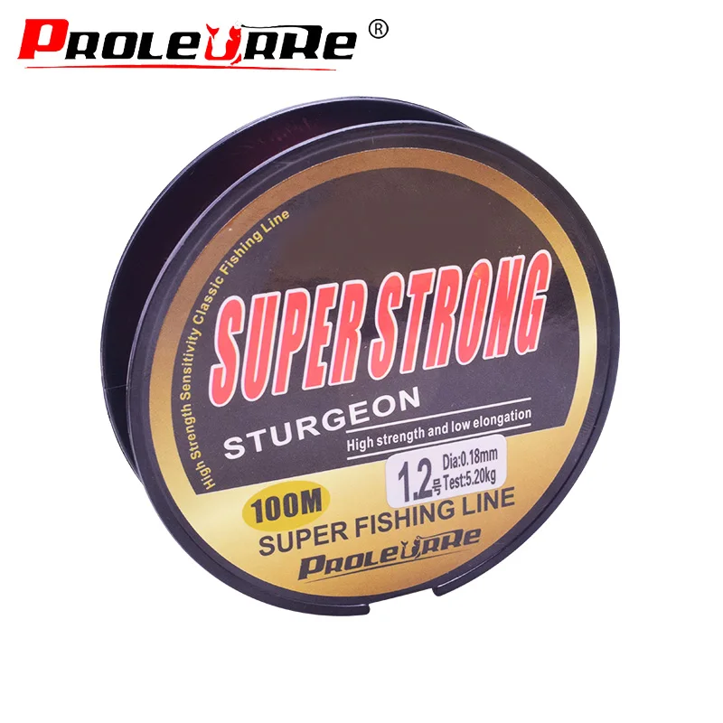 

Proleurre 100m Super Strong Daiwa Nylon Fishing Line 2-40LB Monofilament Line Japan Main Line for Carp Fishing Tackle PE-476