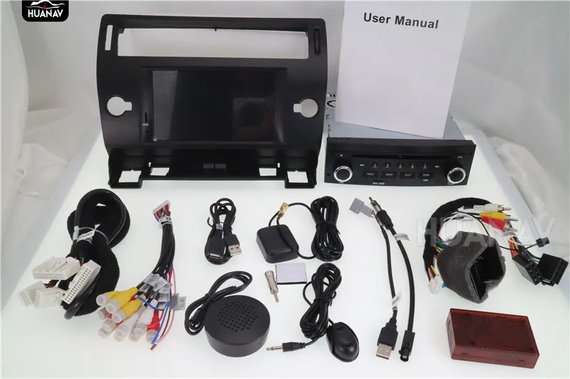 Cheap Car DVD player GPS navigation for Citroen C4/C-Quatre/C-Triumph 2004-2012 GPS HeadUnit  Android8.0 4GB+32GB/Android7.1 2GB+16GB 13