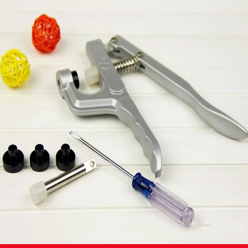 T3 T5 T8 Plastic Resin Snaps buttons Fastner Pliers tools with button