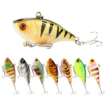 

4cm 4.6g 18-Colors Mini Long Shot Sinking Bionic VIB Lure Artificial Bait Hard Bait Fishing Lure Wobbler