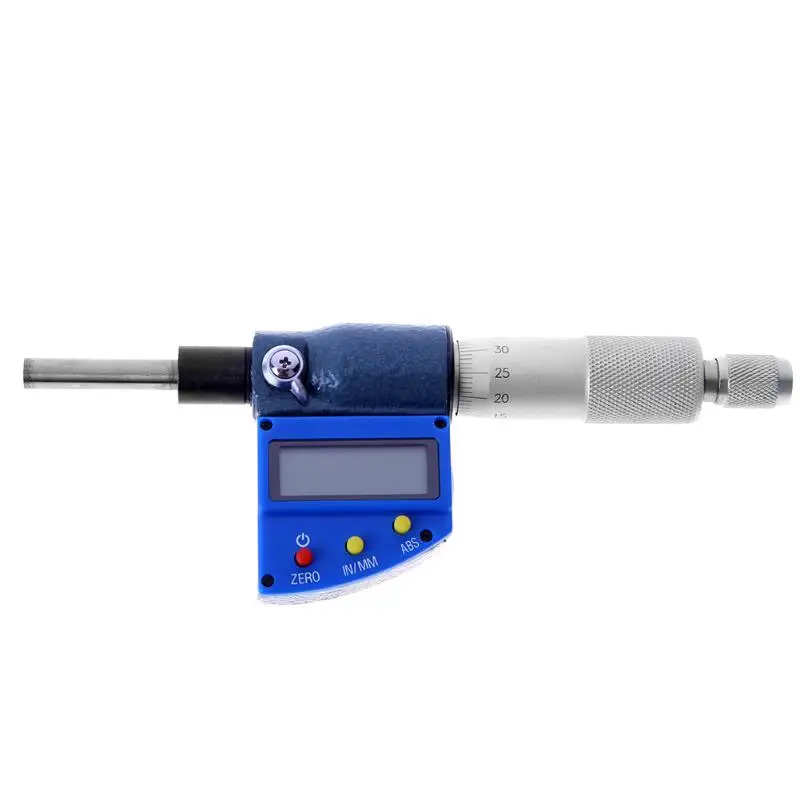 

25MM/0.001MM Digital Micrometer Electronic Outside Digital Gauge Micrometer Metalworking Measuring Tool with LCD Display