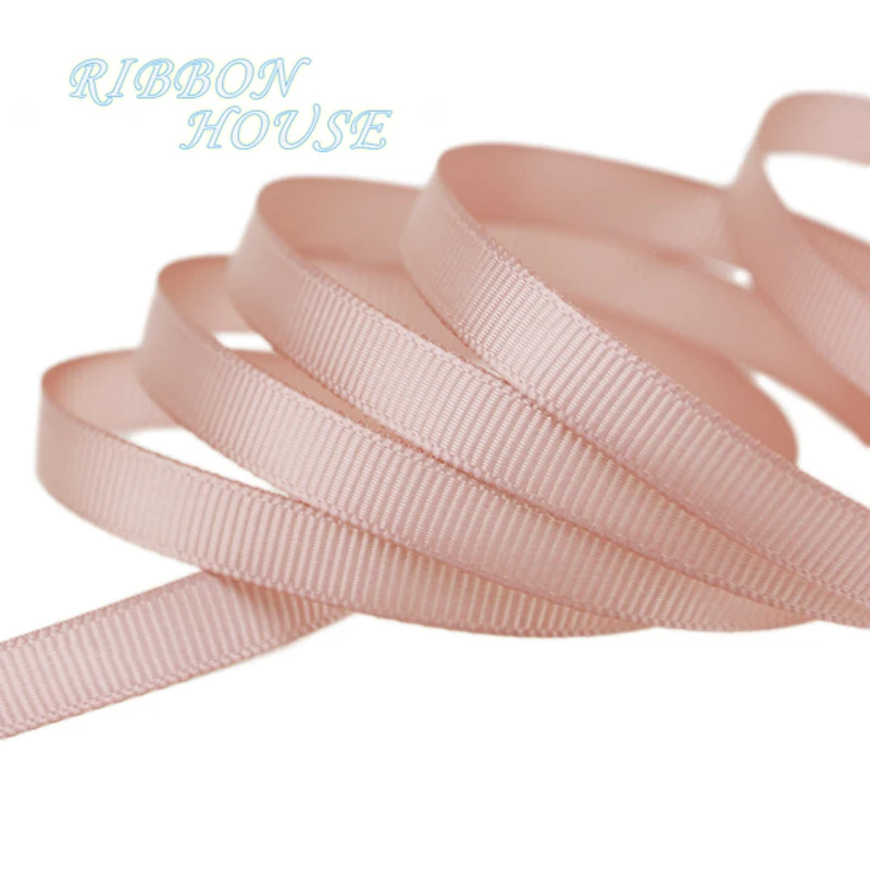 10 meters/roll) Pink Meat Grosgrain Ribbon Wholesale Gift Wrapping Christmas ribbons lace