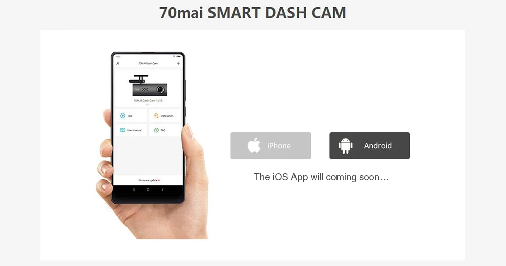 Xiaomi 70mai Car DVR Smart DVR Cam21
