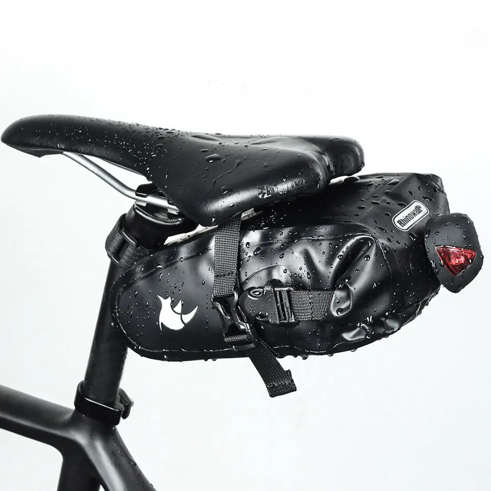 

RHINOWALK full waterproof bike tail package saddle bag road mountain bike rear seat bag tool bag riding equipment