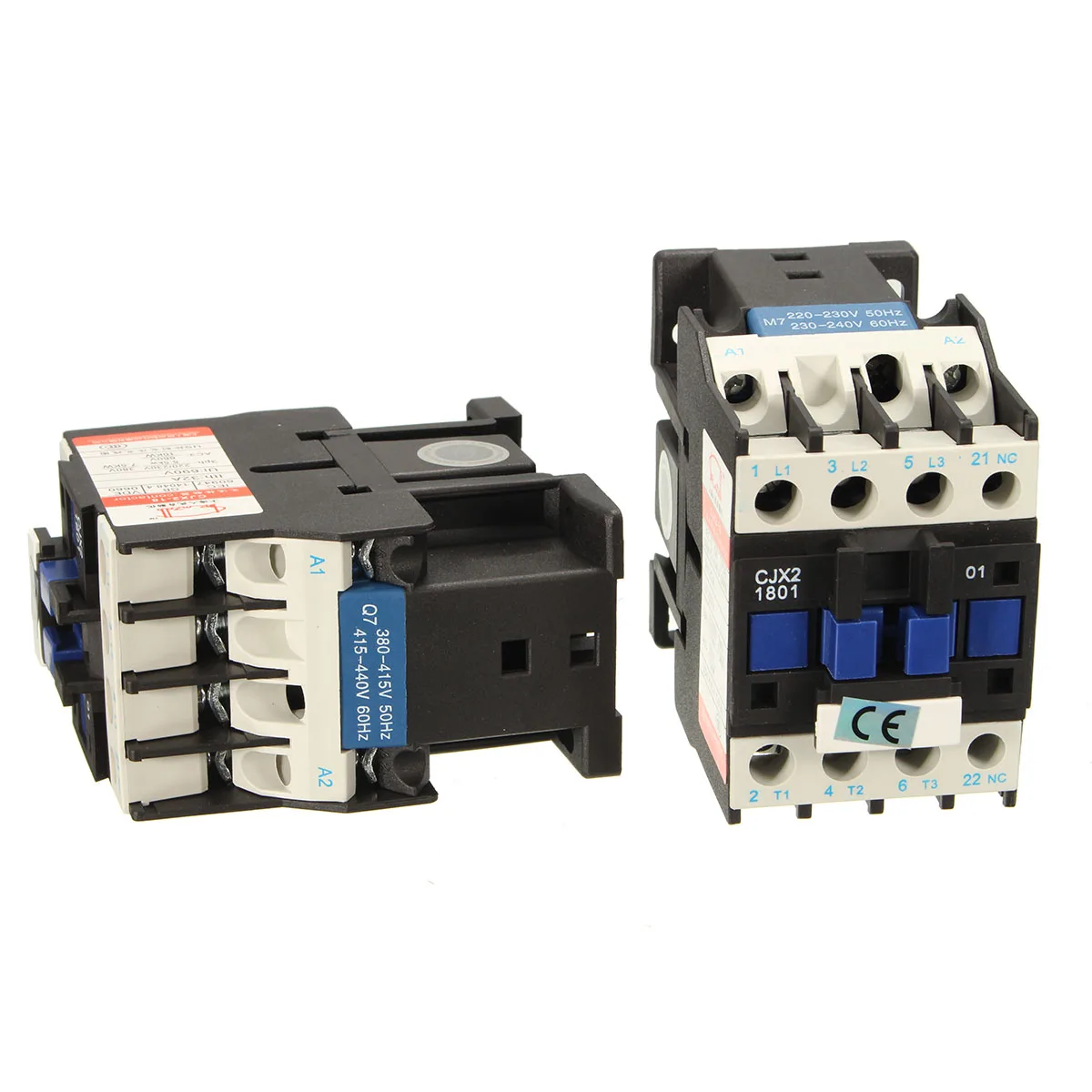 CJX2 1810 LC1 контактор переменного тока 18A 3 фазный полюсный без напряжения катушки 380В
