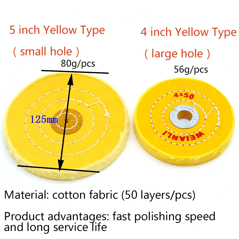 1 шт. хлопок полировка от 2 до 8 дюймов ткань Полировка Диски для шлифовального станка для золота серебряные ювелирные изделия Металл Дерево полировальные абразивные инструменты