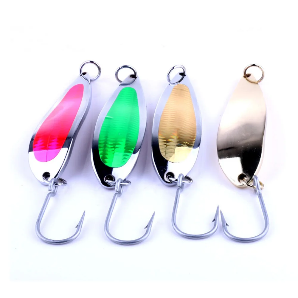 

Spinner Metal Fishing Lure Spoon Hard Baits Artificial Winter Ice Baits Bionic Fish Hook Tackle Sequin Metal Steel Bait 20cm
