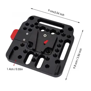 

camera plate camera quick release V Lock Assembly Quick Release External Battery Plate Camera Accessory tripod monopod quick