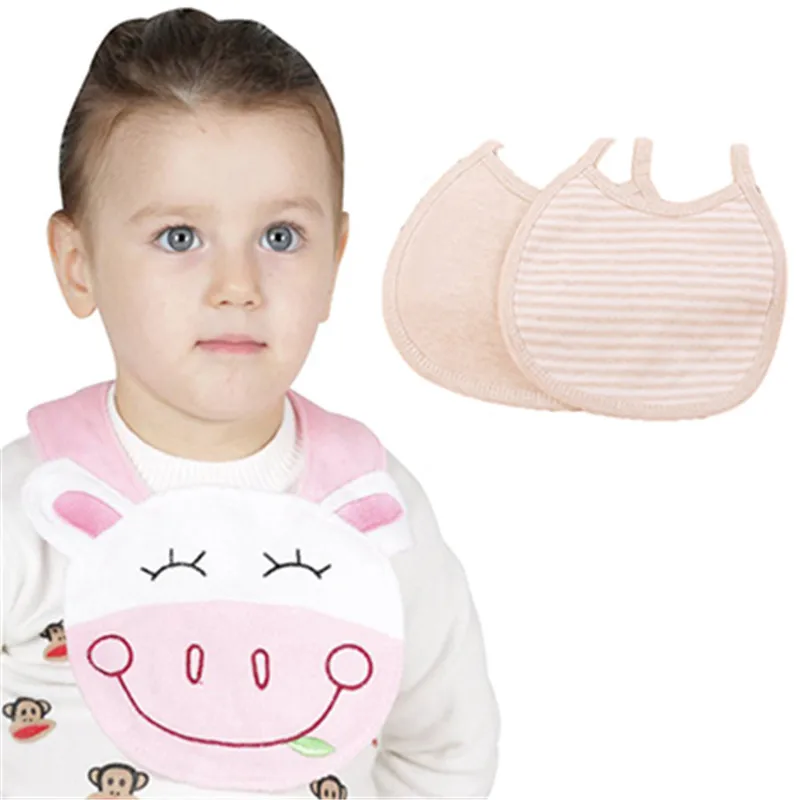 Buy Cute Baby Bibs Waterproof Striped Lunch Bibs Baby