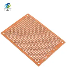 Горячие 10 шт. 5*7 5x7 печатной платы pcb 5 см 7 см DIY Прототип Бумага pcb универсальный совет