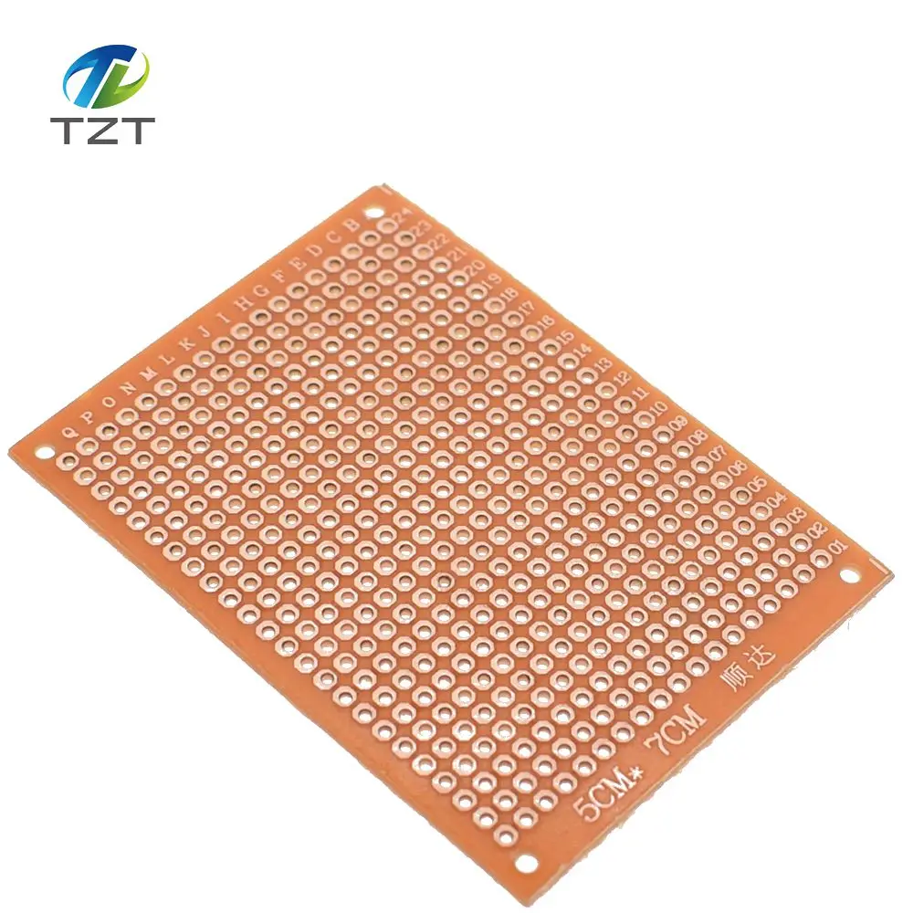 

Hot 10Pcs 5*7 PCB 5x7 PCB 5cm 7cm DIY Prototype Paper PCB Universal Board