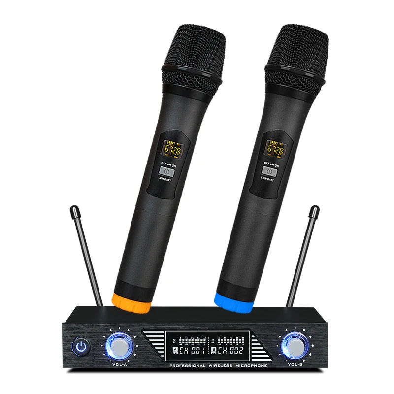 

VHF Wireless Microphone MV-878 Karaoke Microphone For Computer Studio Wireless Microphone For Lectures Handheld Microphone