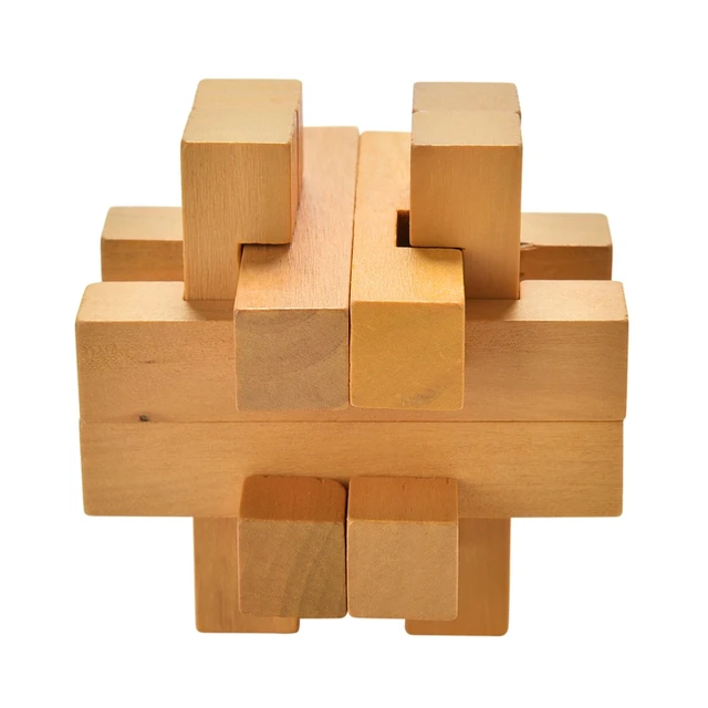 Juguete clásico Cubo Rompecabezas De Madera/Juguetes Educativos Puzzle Brain Training Juguete Kong Para Los Hijos Adultos _ - AliExpress Mobile