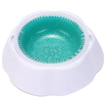 

Pet Fast-cooling Bowl Dog Cat Water Dish with Anti-slip Base