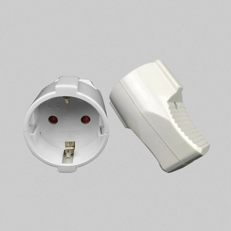 5Pcs 16A European Germany Standard Female Power Plug Removable Plug